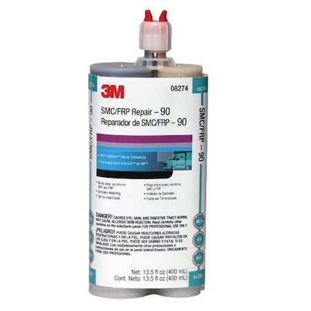 3M 3M Rigid Parts Repair Adhesive, 08275, 400 mL 7000119864